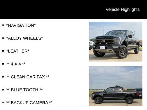 Agate Black Metallic 2023 Ford F-150 Tremor