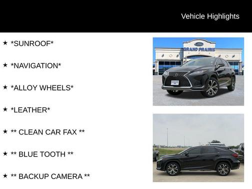 Caviar 2020 Lexus RX 350 Base