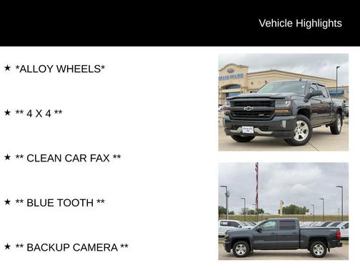 2017 Chevrolet Silverado 1500 2LT