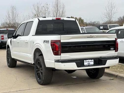 Star White Metallic Tri-Coat 2026 Ford F-150 Platinum