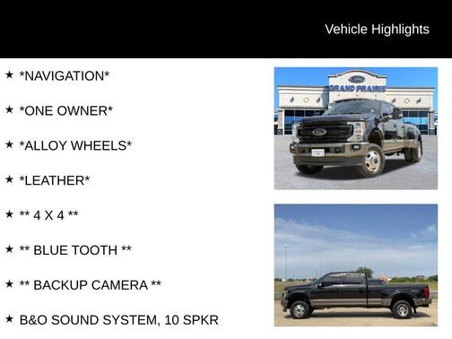 Agate Black Metallic 2022 Ford F-350 King Ranch