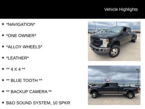 Agate Black Metallic 2022 Ford F-350 King Ranch