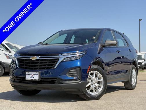 Blue Glow Metallic 2022 Chevrolet Equinox LS