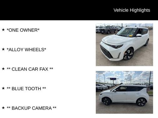 Snow White Pearl 2023 Kia Soul GT-Line