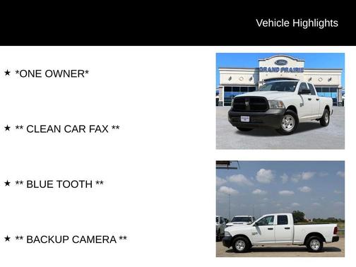 2019 RAM 1500 Tradesman