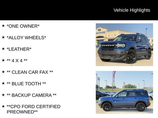 2023 Ford Bronco Sport Outer Banks