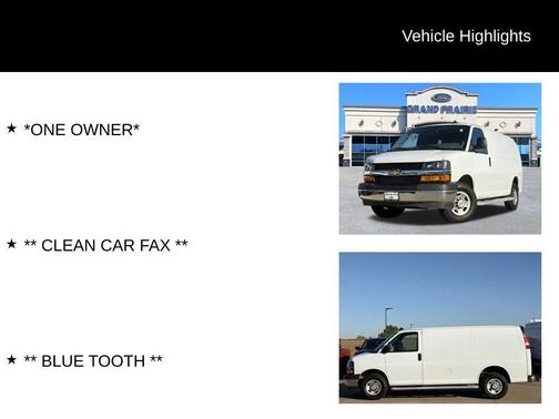 2024 Chevrolet Express 2500 RWD 2500 Regular Wheelbase WT