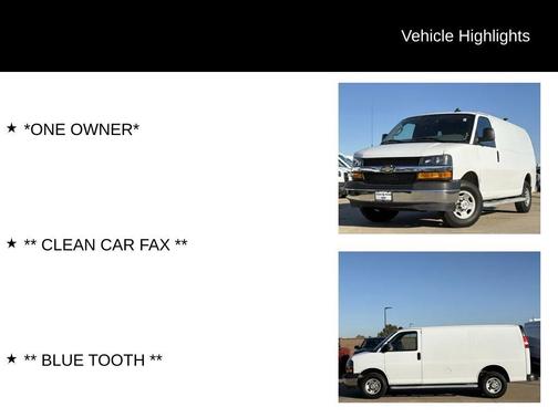2024 Chevrolet Express 2500 RWD 2500 Regular Wheelbase WT