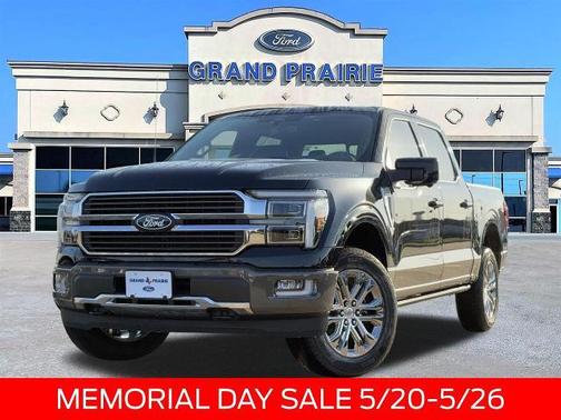Agate Black Metallic 2026 Ford F-150 King Ranch