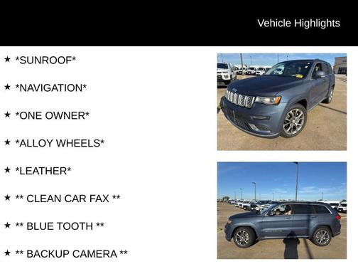 2021 Jeep Grand Cherokee Summit