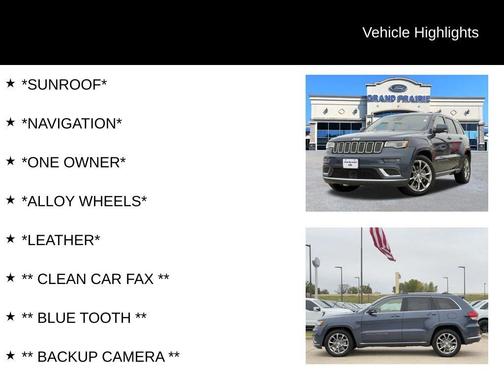 2021 Jeep Grand Cherokee Summit