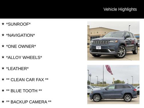 2021 Jeep Grand Cherokee Summit