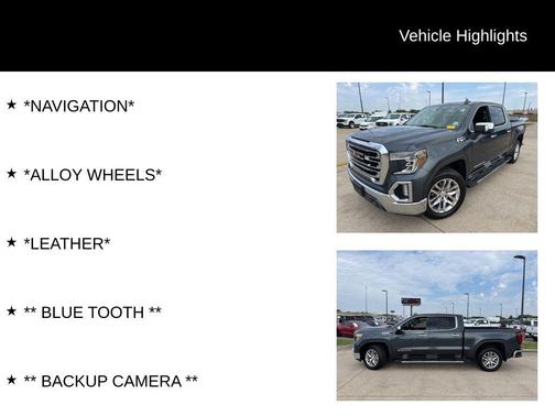 Dark Sky Metallic 2020 GMC Sierra 1500 SLT