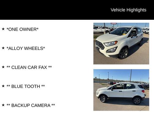 2022 Ford EcoSport S