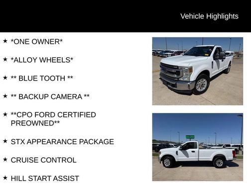 Oxford White 2022 Ford F-250 XL