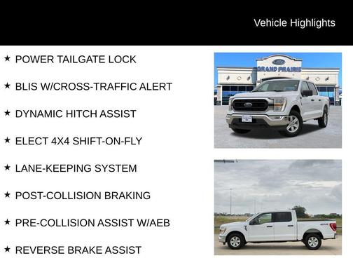 Oxford White 2022 Ford F-150 XLT