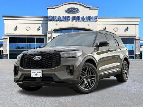 Marsh Gray 2026 Ford Explorer ST-Line