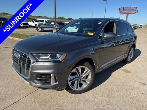 Samurai Gray Metallic 2020 Audi Q7 55 Premium Plus