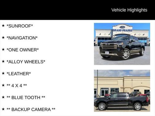 2022 Chevrolet Silverado 1500 High Country