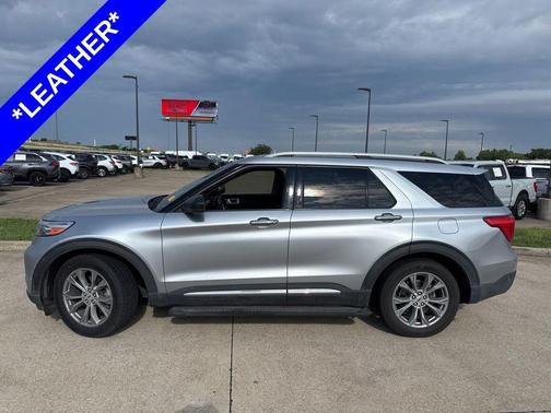 Iconic Silver 2022 Ford Explorer Limited