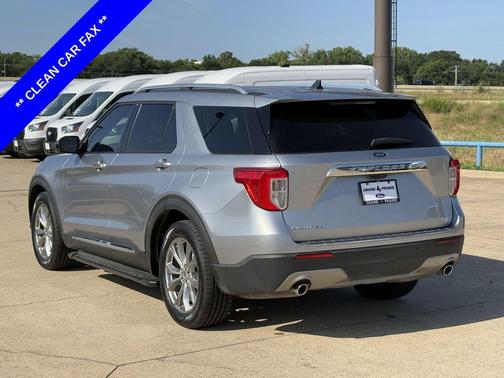 Iconic Silver 2022 Ford Explorer Limited