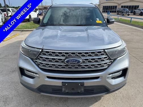 Iconic Silver 2022 Ford Explorer Limited