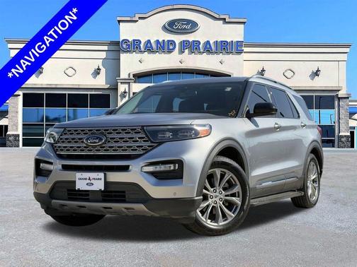 Iconic Silver 2022 Ford Explorer Limited