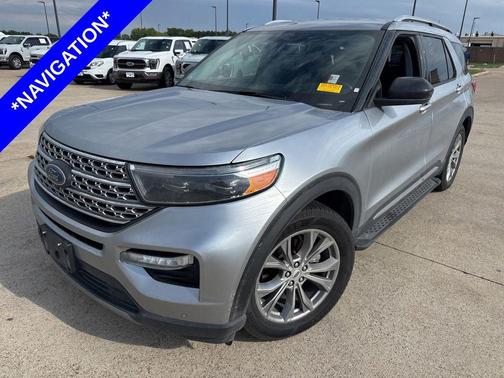 Iconic Silver 2022 Ford Explorer Limited