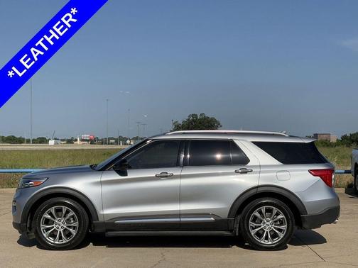 Iconic Silver 2022 Ford Explorer Limited