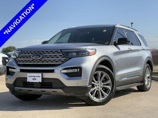 Iconic Silver 2022 Ford Explorer Limited