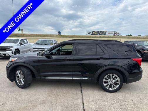 Agate Black Metallic 2022 Ford Explorer XLT