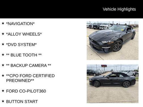 Shadow Black 2021 Ford Mustang EcoBoost Premium