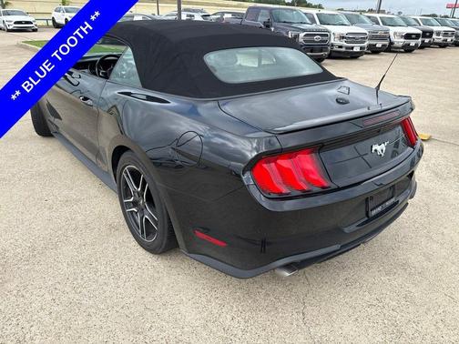 Shadow Black 2021 Ford Mustang EcoBoost Premium