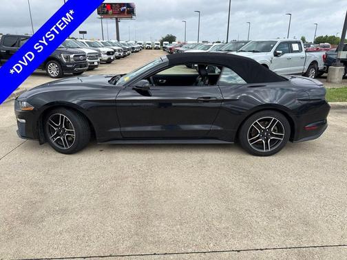 Shadow Black 2021 Ford Mustang EcoBoost Premium