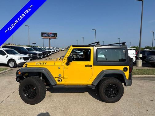 Baja Yellow Clearcoat 2015 Jeep Wrangler Willys Wheeler