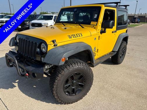 Baja Yellow Clearcoat 2015 Jeep Wrangler Willys Wheeler