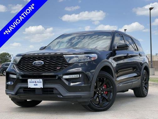Agate Black Metallic 2021 Ford Explorer ST