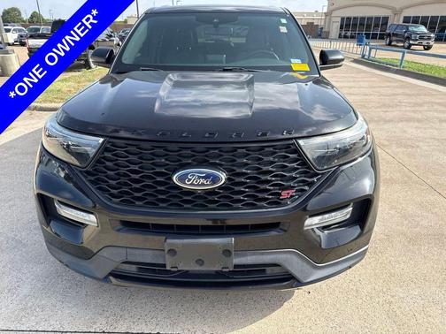 Agate Black Metallic 2021 Ford Explorer ST