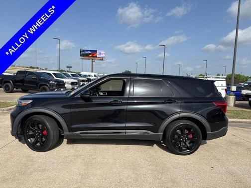 Agate Black Metallic 2021 Ford Explorer ST