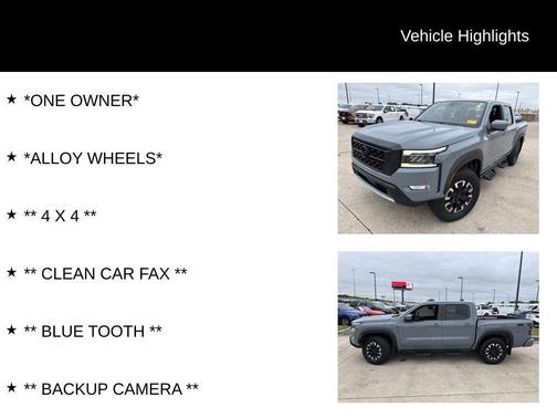 Boulder Gray Pearl 2023 Nissan Frontier PRO-4X