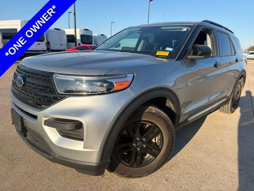 Iconic Silver 2023 Ford Explorer XLT