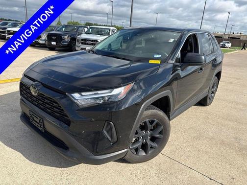 Midnight Black Metallic 2023 Toyota RAV4 LE