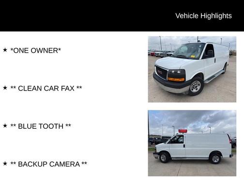 2024 GMC Savana 2500 Work Van