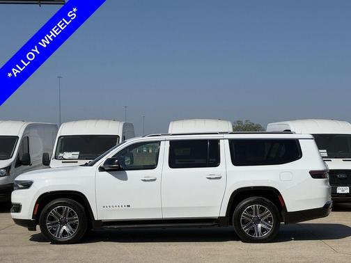 Bright White 2024 Jeep Wagoneer L Series II 4x4