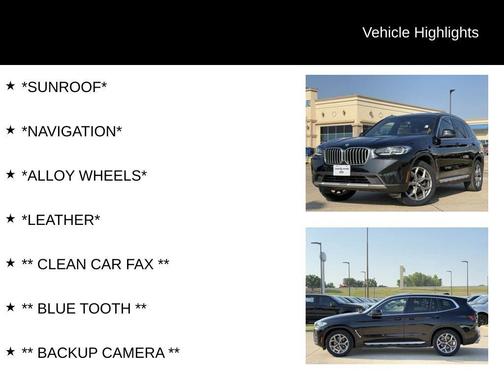 2023 BMW X3 sDrive30i