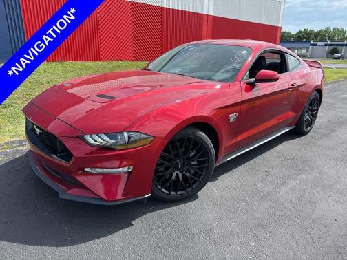 Rapid Red Metallic Tinted Clearcoat 2022 Ford Mustang GT