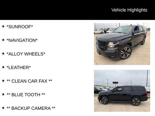 2018 Chevrolet Tahoe LT