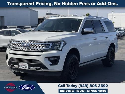 STAR WHITE MET TRI-COAT 2020 Ford Expedition PLATINUM