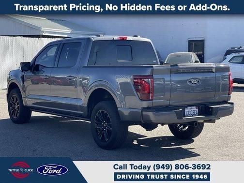 Carbonized Gray 2025 Ford F-150 Platinum