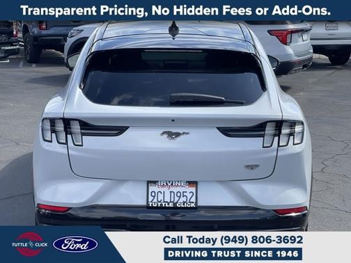 SPACE WHITE METALLIC 2022 Ford Mustang Mach-E CALIFORNIA ROUTE 1